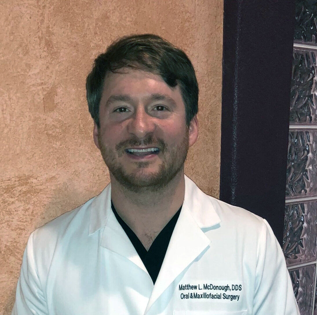 Oral surgeon Dr. Matt McDonough